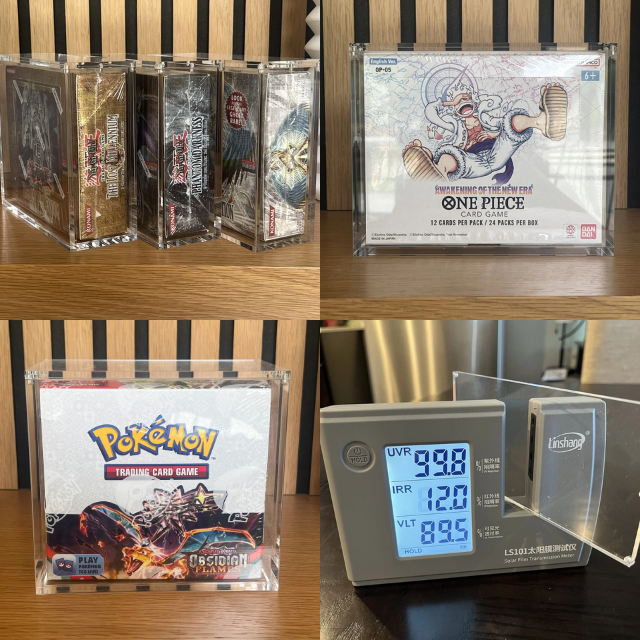 Acrylic Display Cases & Boxes for Collectibles | TCG Display Protection GenZGaming Acrylic Display Cases & Boxes for Collectibles | TCG Display Protection GenZGaming