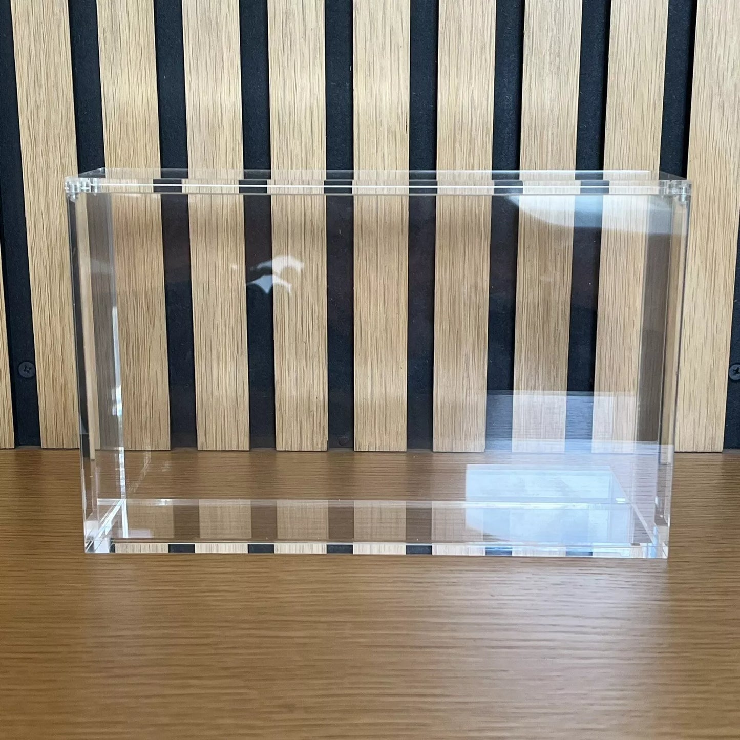 Premium Lucite Acrylic Display Case for Disney Lorcana Booster Box UV Resistant Magnetic
