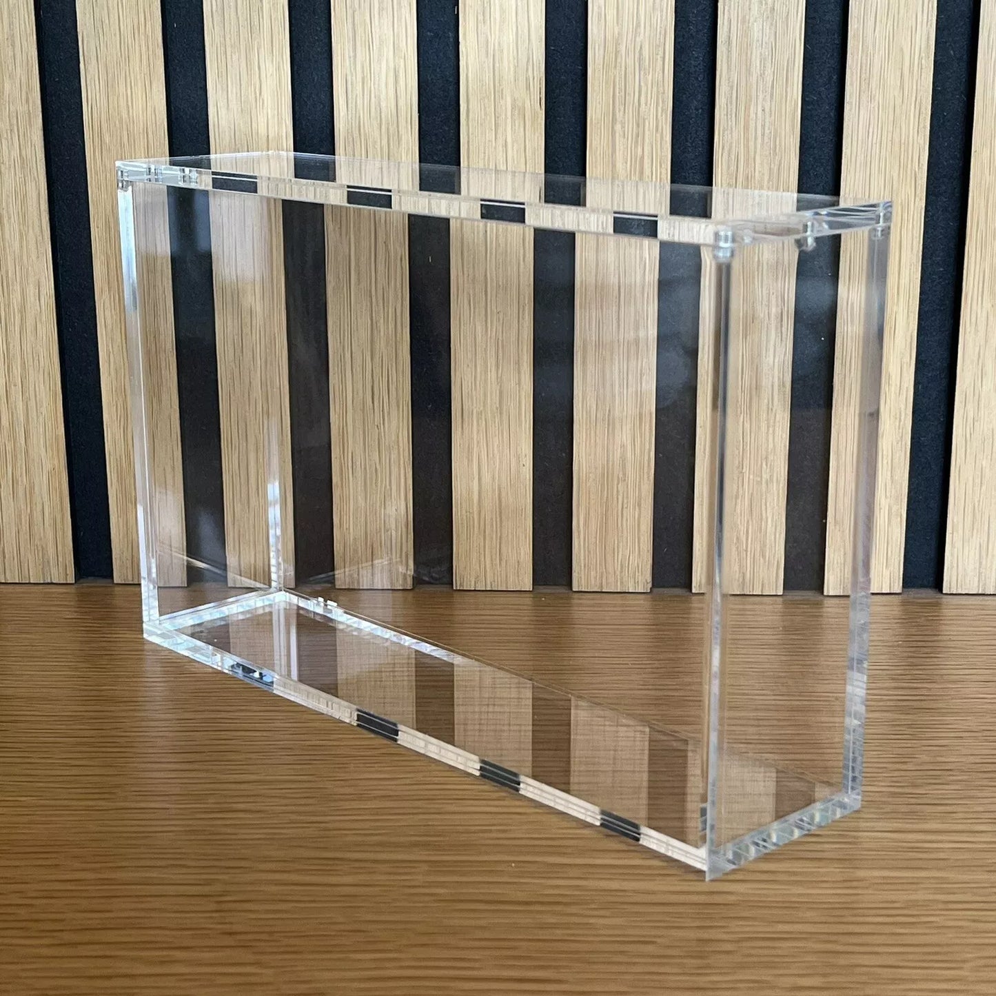 Premium Lucite Acrylic Display Case for Disney Lorcana Booster Box UV Resistant Magnetic