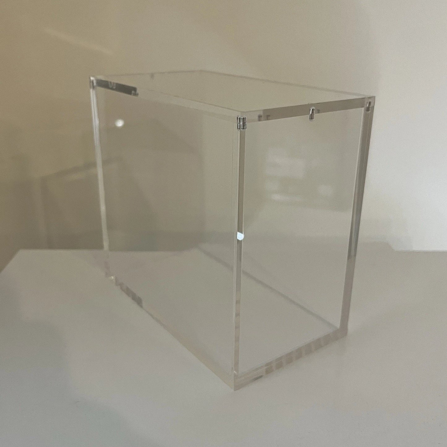 Acrylic Display Case for Blue Bottom OP01 Red Bottom OP02 UV Resistant Magnetic Lid