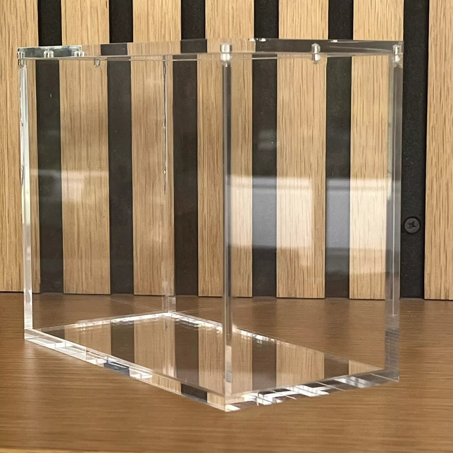 Premium Lucite Acrylic Display Case for One Piece Booster Box UV Resistant Magnetic Lid