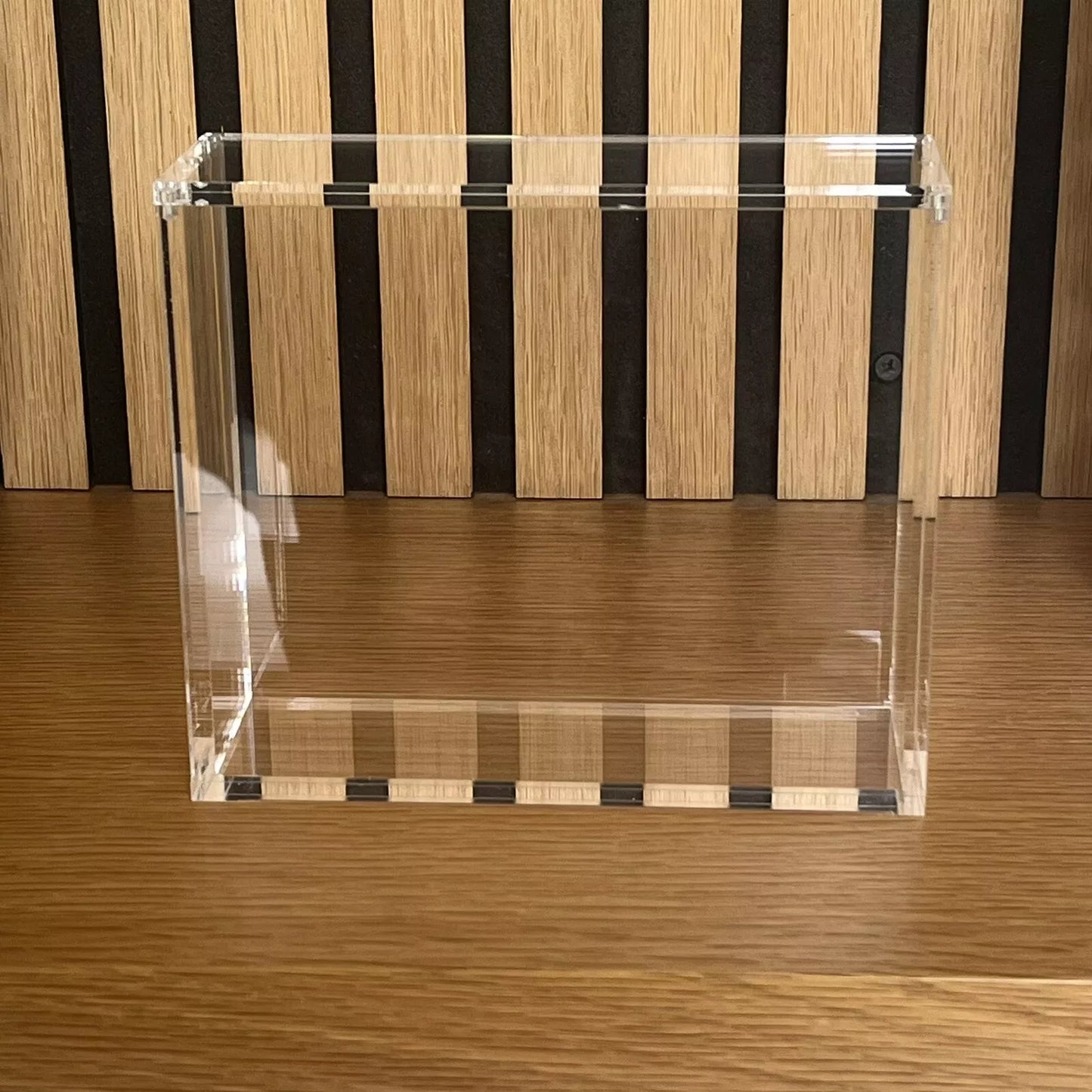 Premium Lucite Acrylic Display Case for Yu-Gi-Oh! 24 Pack Booster Box UV Resistant Magnetic Lid