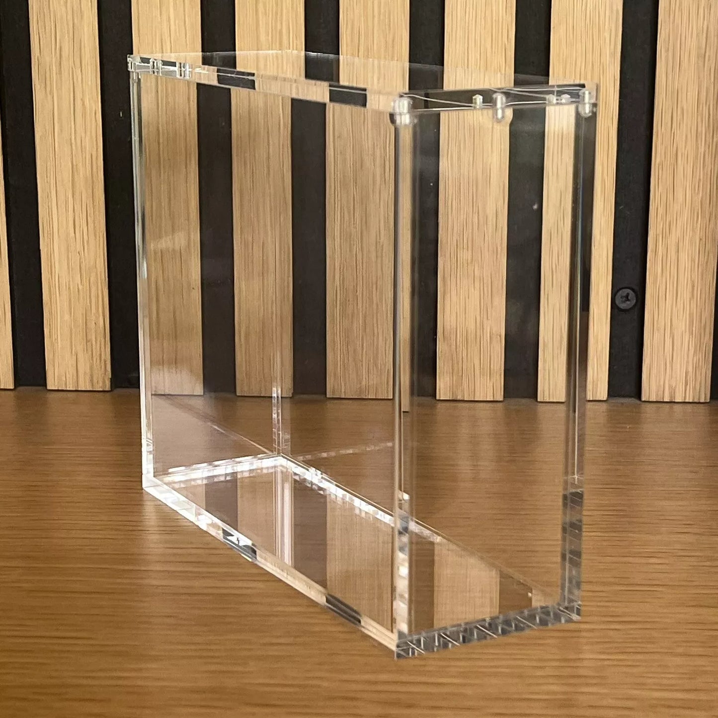 Premium Lucite Acrylic Display Case for Yu-Gi-Oh! 24 Pack Booster Box UV Resistant Magnetic Lid