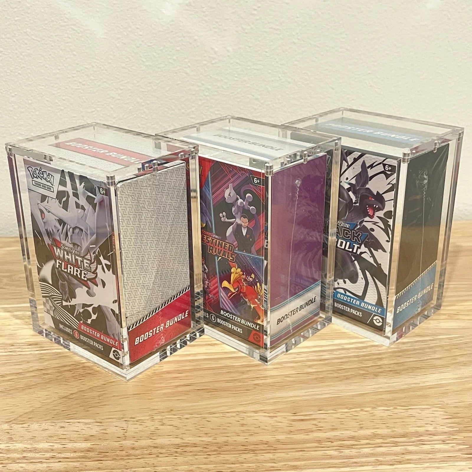 acrylic case for pokemon booster pack Amazon.com: TCGHalo Acrylic Pack Case (5 Pack)