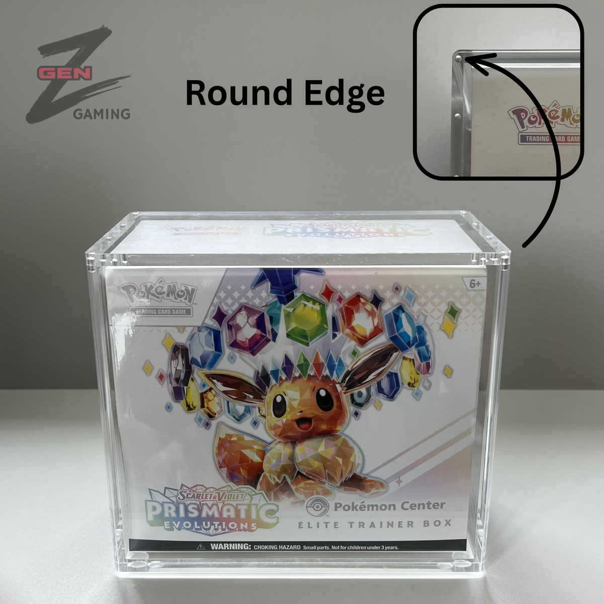 pokemon acrylic booster box display case ETB CARDS:LUFFY Scarlet & Violet: Surging Sparks grade protection Last March of the