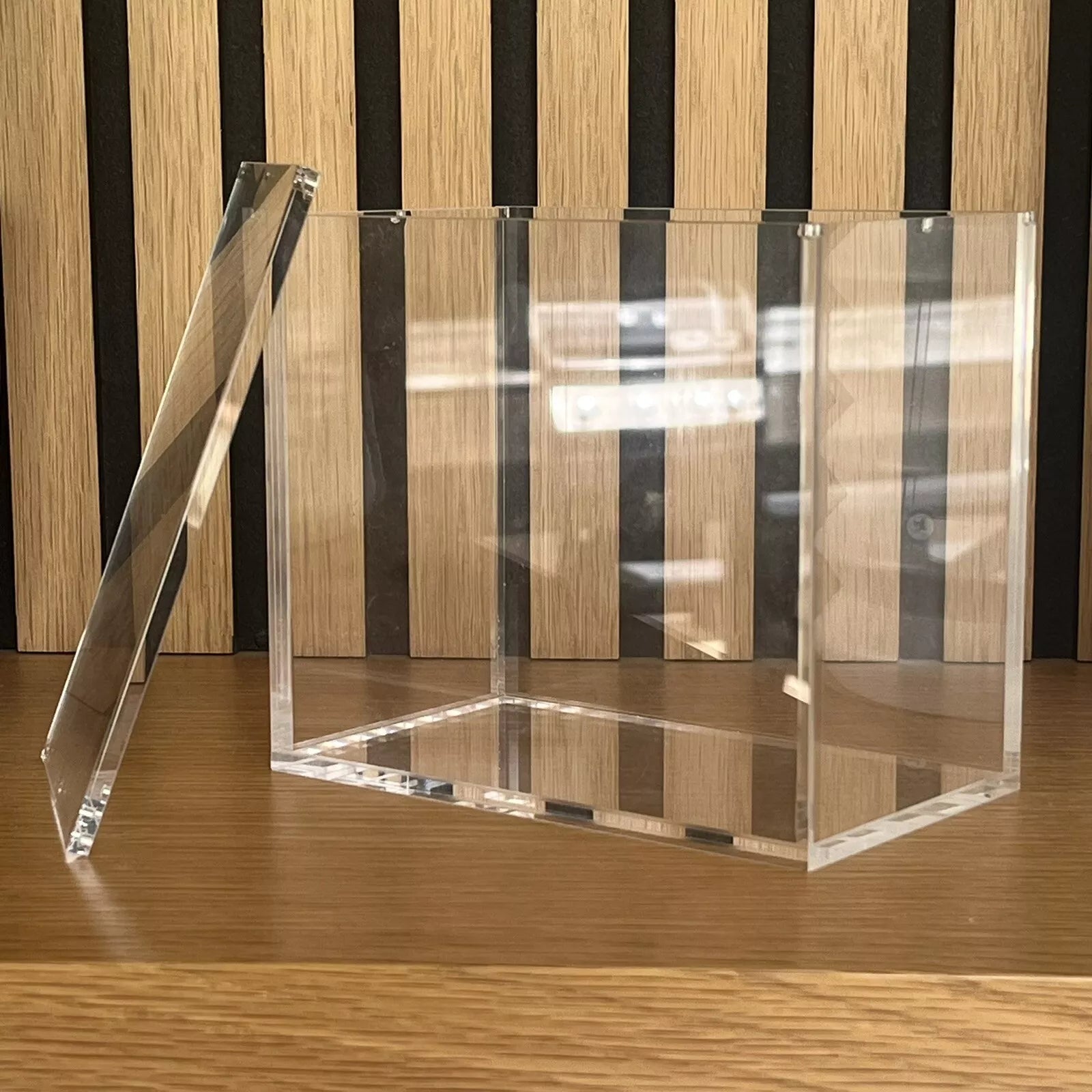 Acrylic Case for Pokemon Booster Box with Magnetic Lid off