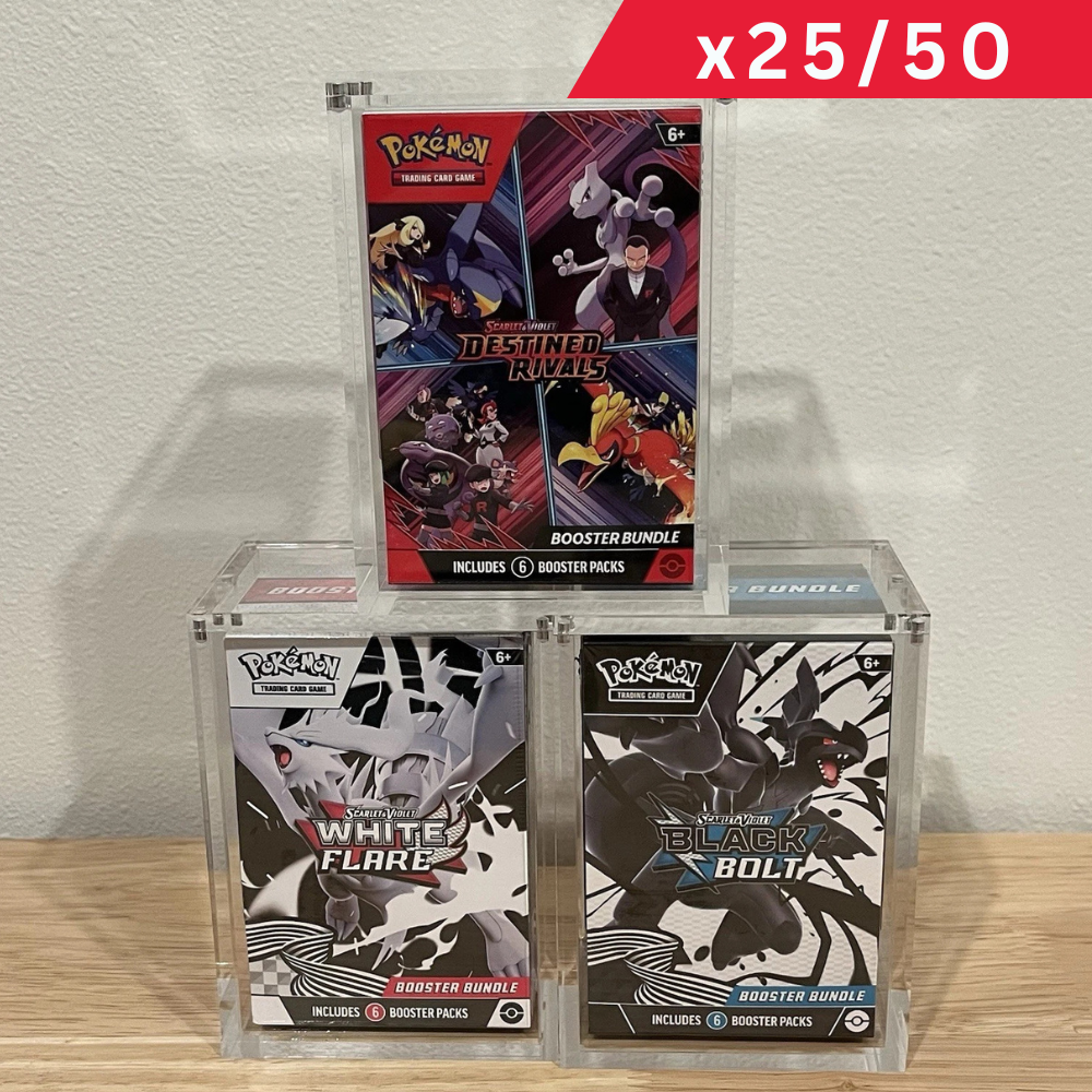 Pokemon Booster Bundle Acrylic Display Case for Display and Storage 99 ...