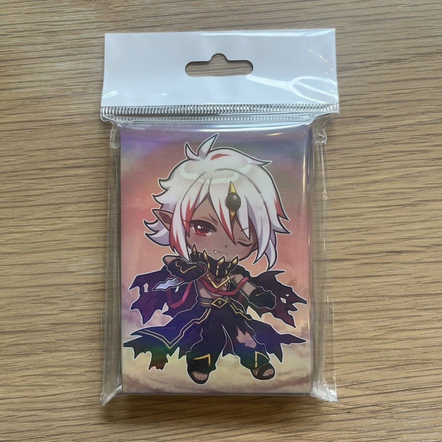Yu-Gi-Oh! Fallen of Albaz Chibi Holographic Art Sleeves 50 Ct